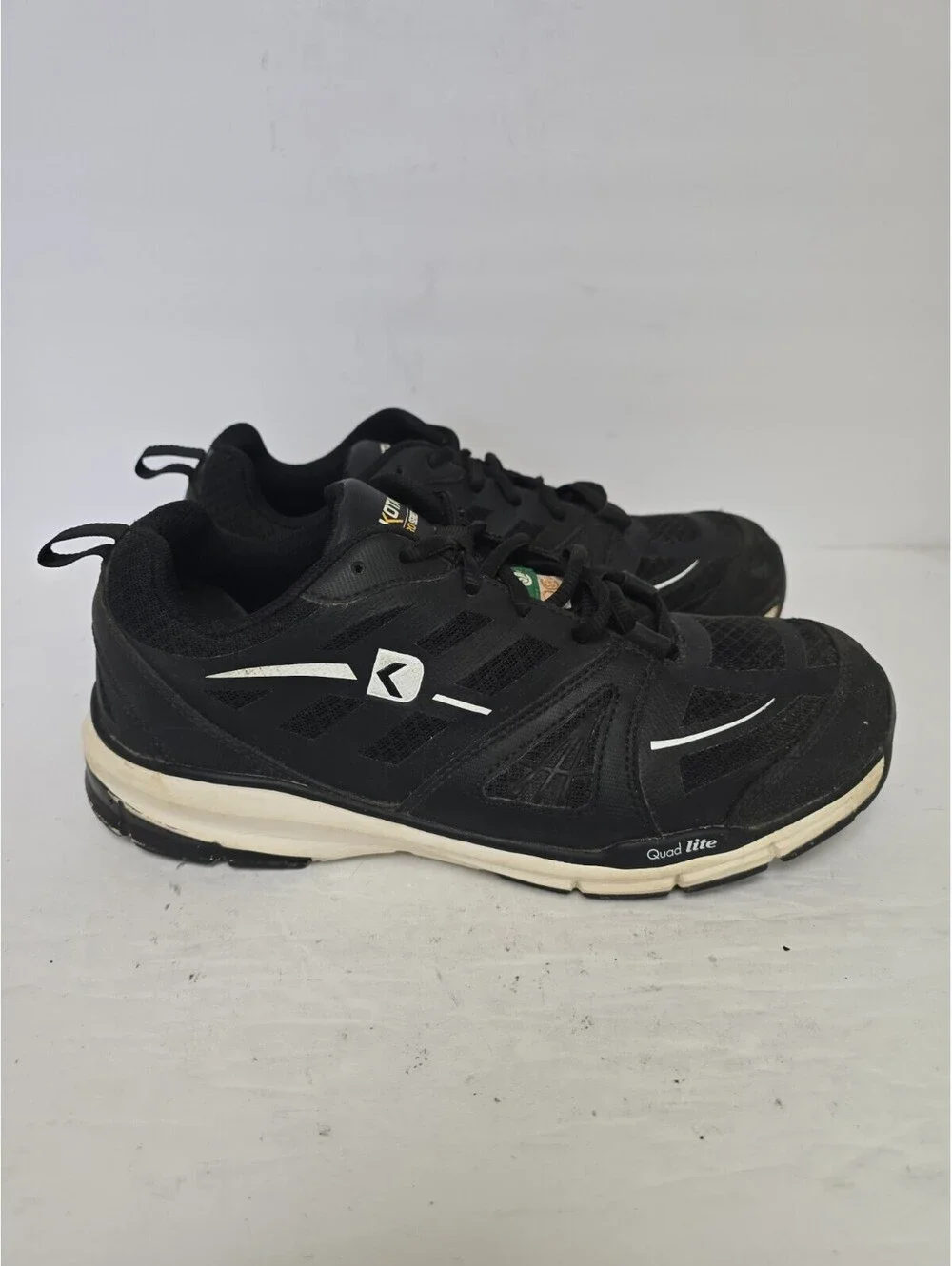 DAKOTA Men's 3603 ATSP Quad Lite Athletic Work Shoes Black Size 8.5M